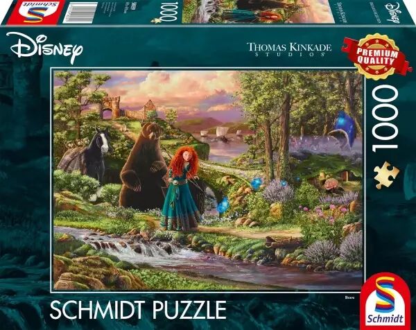 Puzzle Disney - Schmidt - Puzzle 1000 pi�ces - Brave Et Merida
