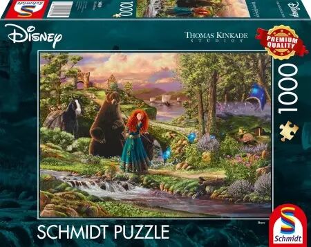 Puzzle Disney - Schmidt - Puzzle 1000 pi&egrave;ces - Brave Et Merida