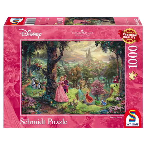 Puzzle Disney - Schmidt - Puzzle 1000 pi�ces - La Belle au Bois Dormant