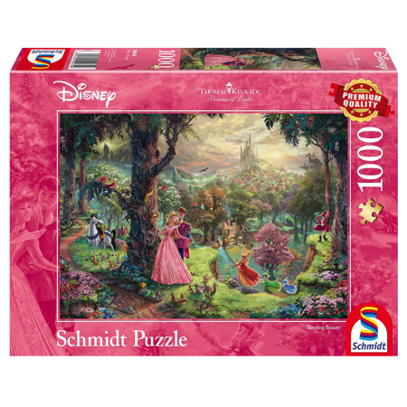 Puzzle Disney - Schmidt - Puzzle 1000 pièces - La Belle au Bois Dormant