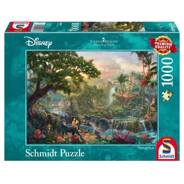 Puzzle Disney - Schmidt - Puzzle 1000 pi�ces - Le Livre de la Jungle