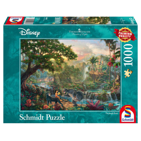 Puzzle Disney - Schmidt - Puzzle 1000 pièces - Le Livre de la Jungle