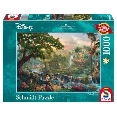 Puzzle Disney - Schmidt - Puzzle 1000 pièces - Le Livre de la Jungle