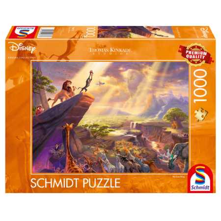 Puzzle Disney - Schmidt - Puzzle 1000 pièces - Le Roi Lion