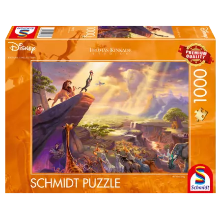 Puzzle Disney - Schmidt - Puzzle 1000 pièces - Le Roi Lion