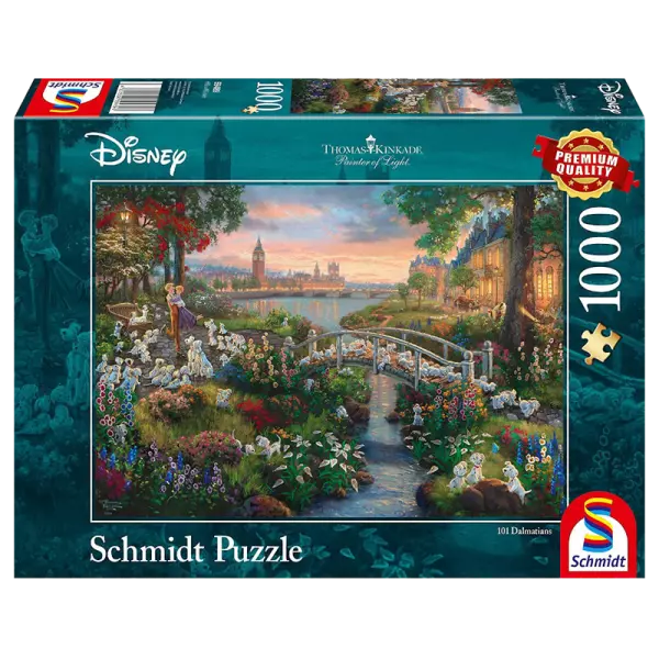 Puzzle Disney - Schmidt - Puzzle 1000 pi�ces - Les 101 Dalmatiens
