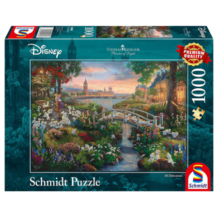 Puzzle Disney - Schmidt - Puzzle 1000 pièces - Les 101 Dalmatiens
