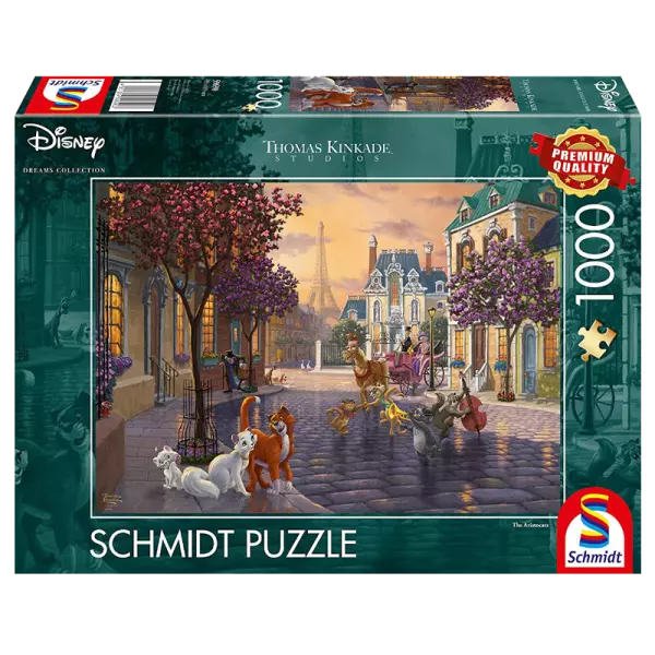 Puzzle Disney - Schmidt - Puzzle 1000 pi�ces - Les Aristochats
