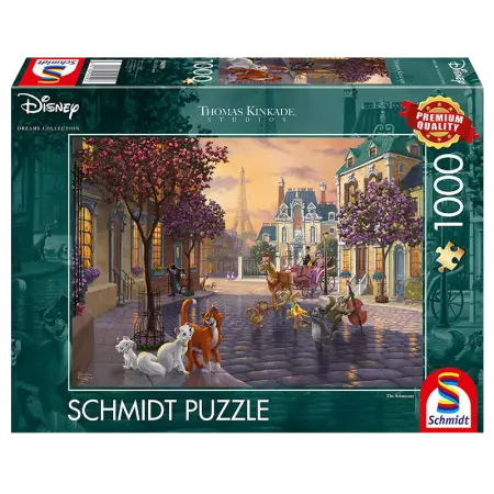 Puzzle Disney - Schmidt - Puzzle 1000 pièces - Les Aristochats