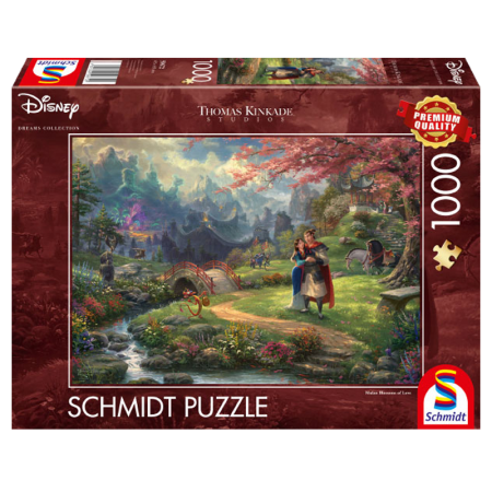Puzzle Disney - Schmidt - Puzzle 1000 pièces - Mulan