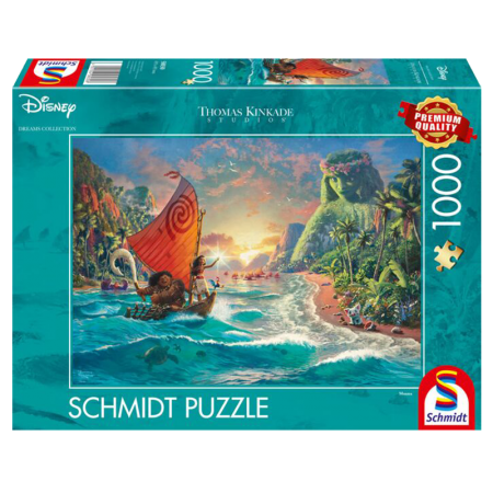 Puzzle Disney - Schmidt - Puzzle 1000 pièces - Vaiana Moana