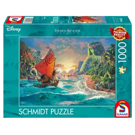 Puzzle Disney - Schmidt - Puzzle 1000 pièces - Vaiana Moana