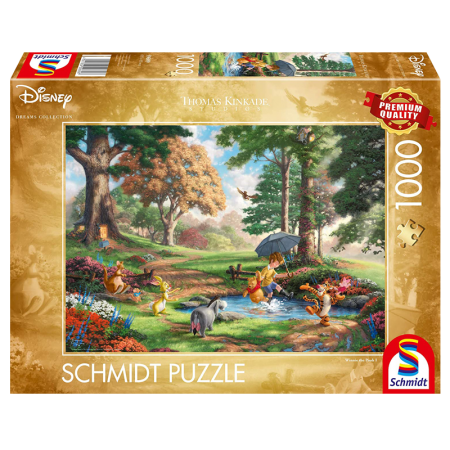Puzzle Disney - Schmidt - Puzzle 1000 pièces - Winnie The Pooh