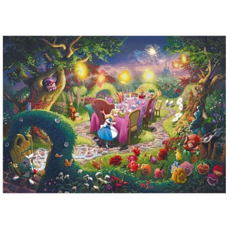 Puzzle Disney - Schmidt - Puzzle 6000 pièces - La Tea Party du Chapellier Fou