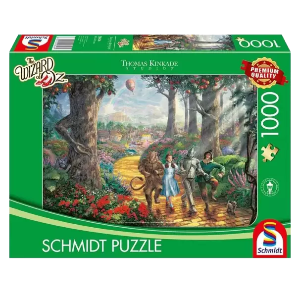 Puzzle Le Magicien d\'Oz - Schmidt - Puzzle 1000 pi�ces - Suivez la Route des Briques Jaunes