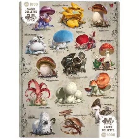 Puzzle Signature- 1000 pieces - Dracofungus - Taxonomic