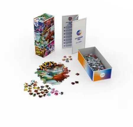 Puzzle Universe - 1000 pièces - King of Tokyo - It\'s Smashin\' Time 