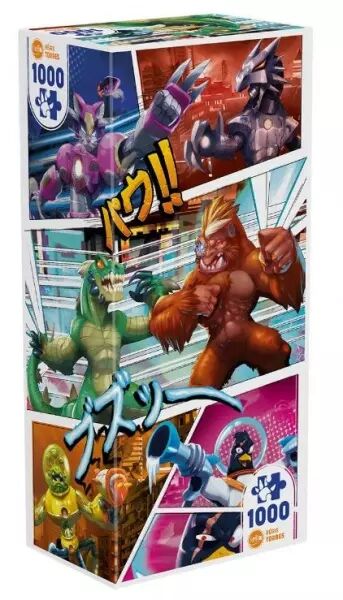 Puzzle Universe - 1000 pi�ces - King of Tokyo - It\'s Smashin\' Time 