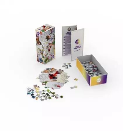 Puzzle Universe - 1000 pièces - King of Tokyo - Making of Monsters