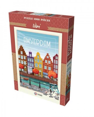 Puzzle WIM - Amsterdam - 1000 pièces