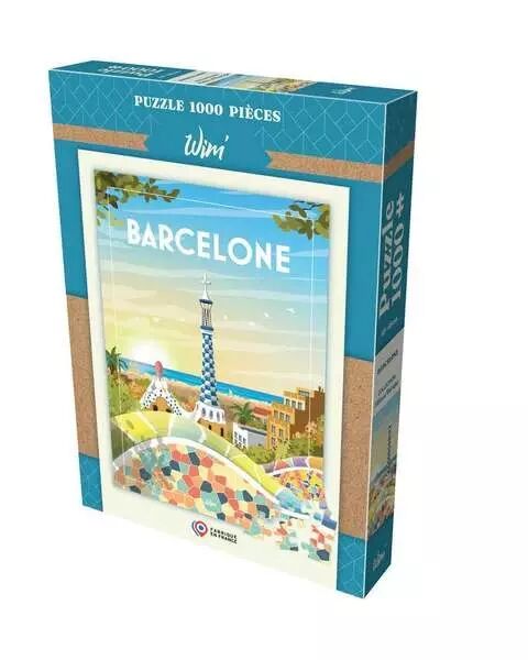 Puzzle WIM - Barcelone - 1000 pi�ces