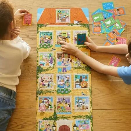 Puzzle XXL : Conna&icirc;tre mes Voisins - Moritoys