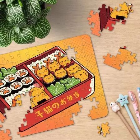 Puzzles Adultes 100 pi&egrave;ces - Bento kawaii - Ravensburger