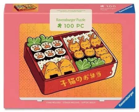 Puzzles Adultes 100 pi&egrave;ces - Bento kawaii - Ravensburger