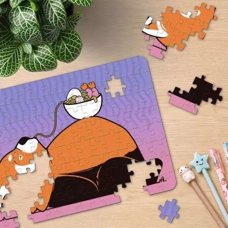 Puzzles Adultes 100 pi&egrave;ces - L\'heure des ramen - Ravensburger
