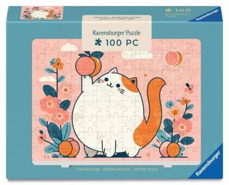 Puzzles Adultes 100 pi&egrave;ces - Saveur p&ecirc;che - Ravensburger