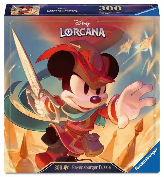 Puzzles Adultes 300 pi�ces - Disney Lorcana JCC - Mickey Mouse - Brave petit tailleur - Ravensburger
