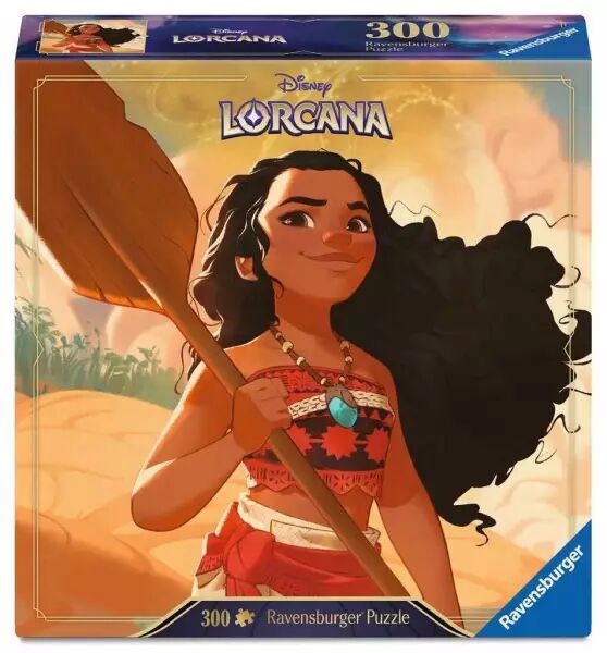 Puzzles Adultes 300 pi�ces - Disney Lorcana JCC - Vaiana - de Motunui - Ravensburger