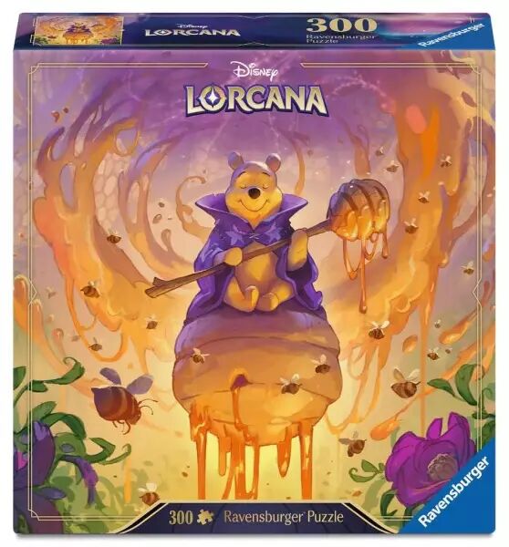 Puzzles Adultes 300 pi�ces - Disney Lorcana JCC - Winnie l\'Ourson - Magicien mellifique - Ravensburger