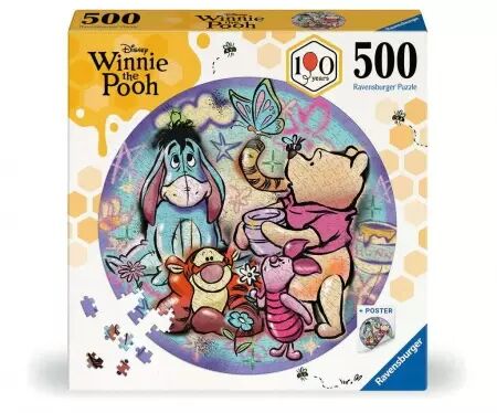 Puzzles Adultes 500 pi&egrave;ces - Disney Winnie l\'ourson - Photo parfaite - Ravensburger
