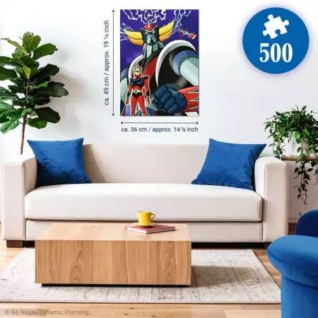 Puzzles Adultes 500 pi&egrave;ces - Goldorak - Ravensburger