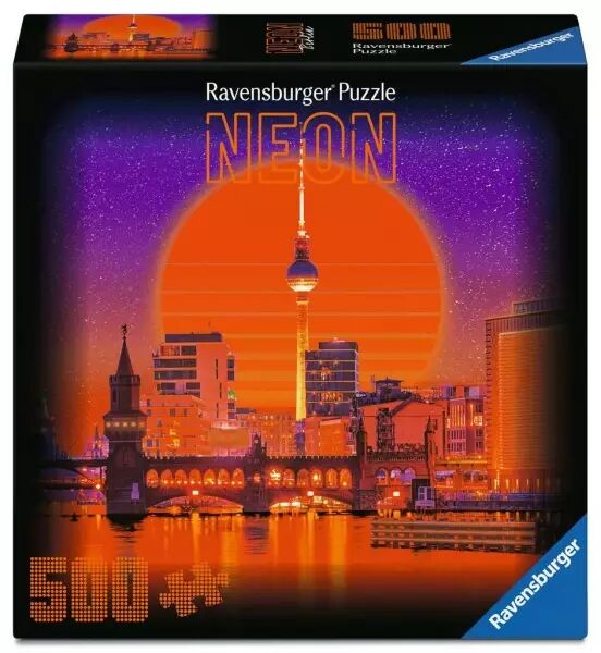 Puzzles Adultes 500 pi�ces - Neon : Berlin - Ravensburger