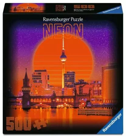 Puzzles Adultes 500 pi&egrave;ces - Neon : Berlin - Ravensburger