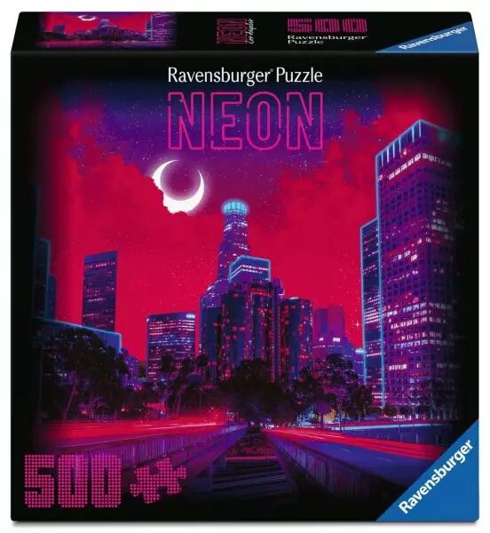 Puzzles Adultes 500 pi�ces - Neon : Los Angeles- Ravensburger
