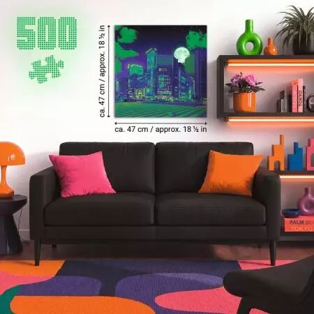 Puzzles Adultes 500 pi&egrave;ces - Neon : Tokyo - Ravensburger