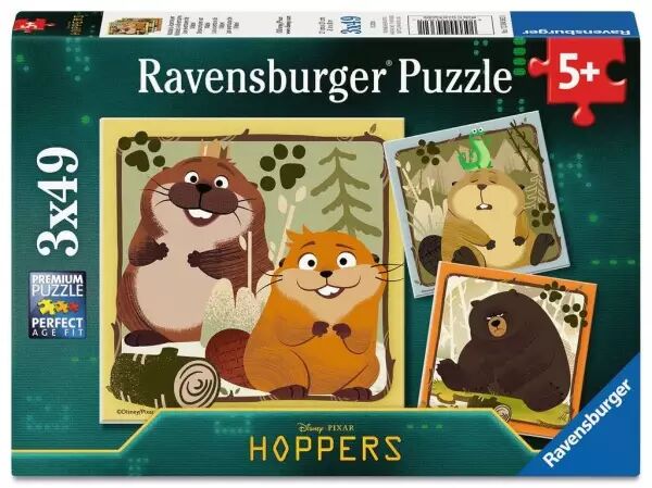 Puzzles Enfants 3x49 pi�ces - Les aventures de Mabel - Ravensburger