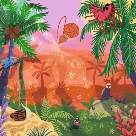 Puzzles Enfants 64 pi&egrave;ces - Anansi et le pot de sagesse - Ravensburger