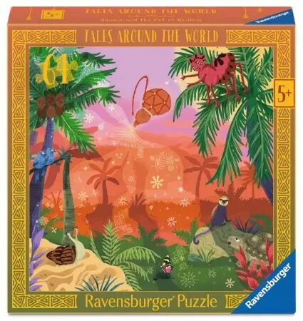Puzzles Enfants 64 pi&egrave;ces - Anansi et le pot de sagesse - Ravensburger