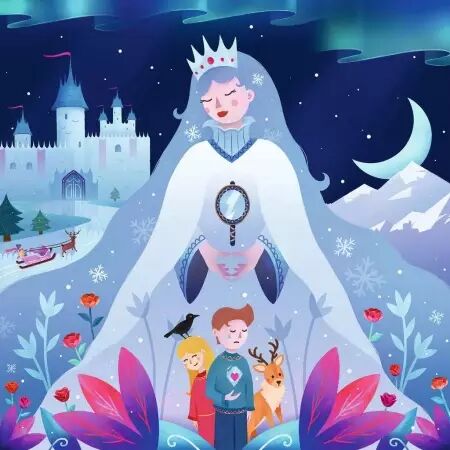 Puzzles Enfants 64 pi&egrave;ces - La Reine des neiges - Ravensburger