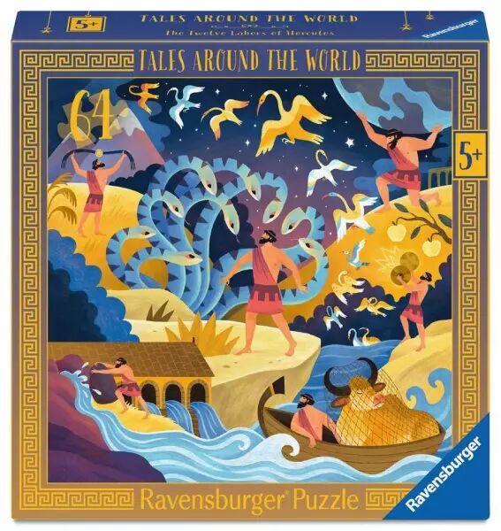 Puzzles Enfants 64 pi�ces - Les douze travaux d\'Hercule - Ravensburger