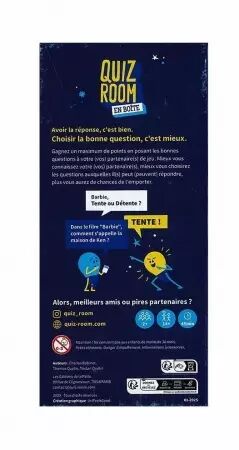 Quiz Room En Boîte - Les éditions de la paille