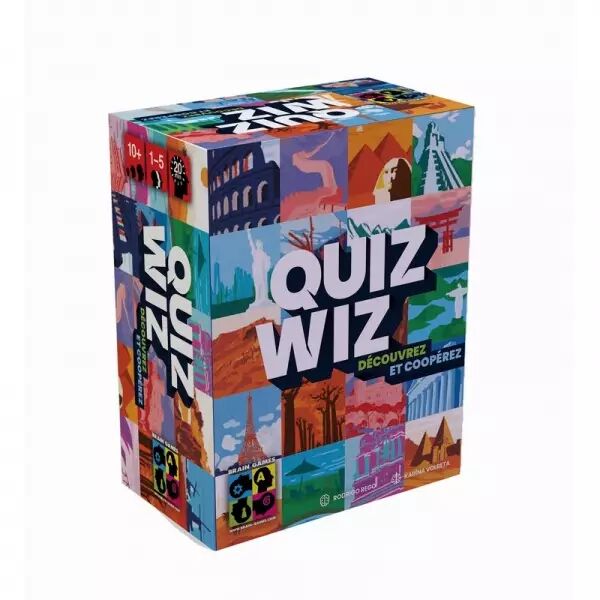 QuizWiz - Jeu de g�ographie -  Brain Games