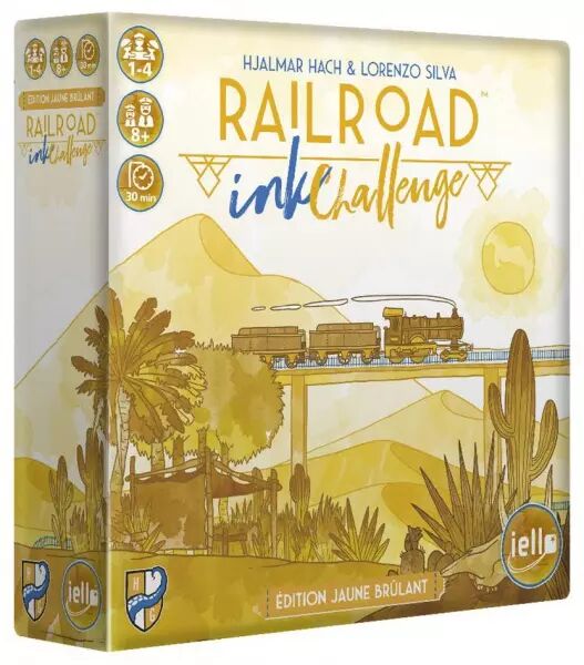 Railroad Ink Challenge - Jaune