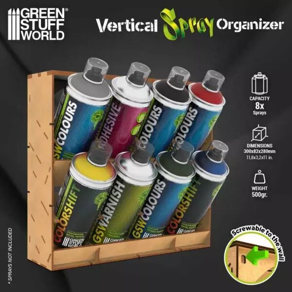 Rangement bombe aerosol (Spray Can) - Green Stuff World