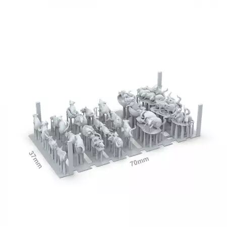 Rats - Basing Bits - Ak Interactive