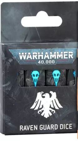 Raven Guard : Set de dés - Warhammer 40k - Games Workshop
